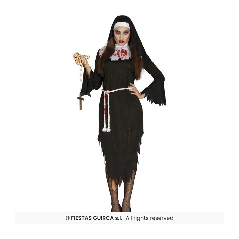 DISFRAZ MONJA ZOMBIE (XL)