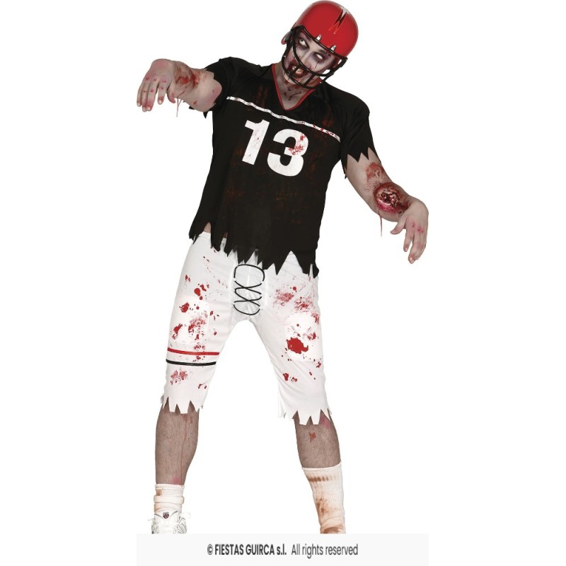 DISFRAZ JUGADOR QUARTERBACK ZOMBIE (XL)
