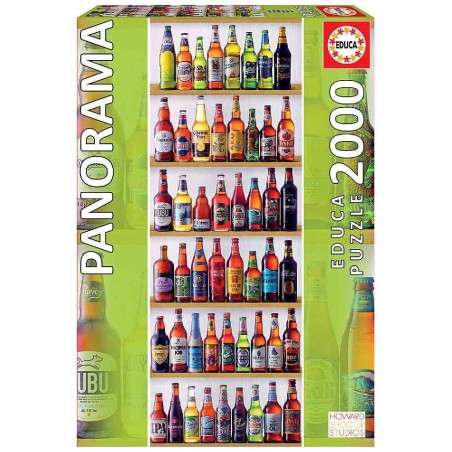 PUZZLE 2000 PZ CERVEZAS DEL MUNDO PANORA