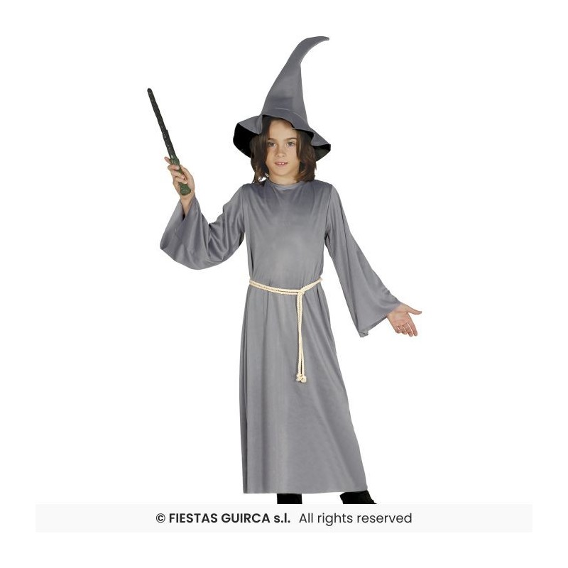DISFRAZ GANDALF WIZARD MAGO 5-6 Años