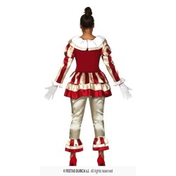 DISFRAZ PAYASA ASESINA STRIPED (M) 2