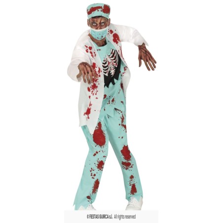 DISFRAZ ENFERMERO SURGEON ZOMBIE (M)