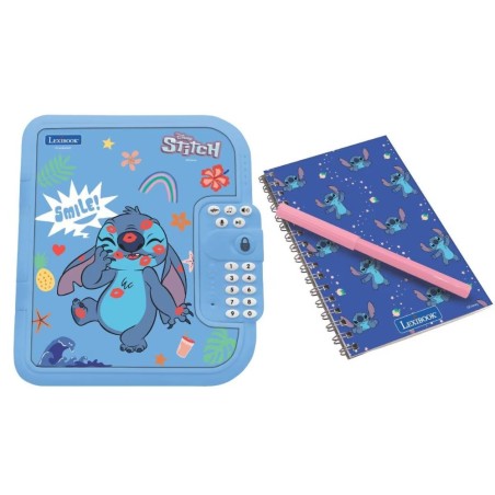 Diario secreto Disney Stitch Lexibook