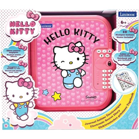 Diario secreto electr. hello kitty