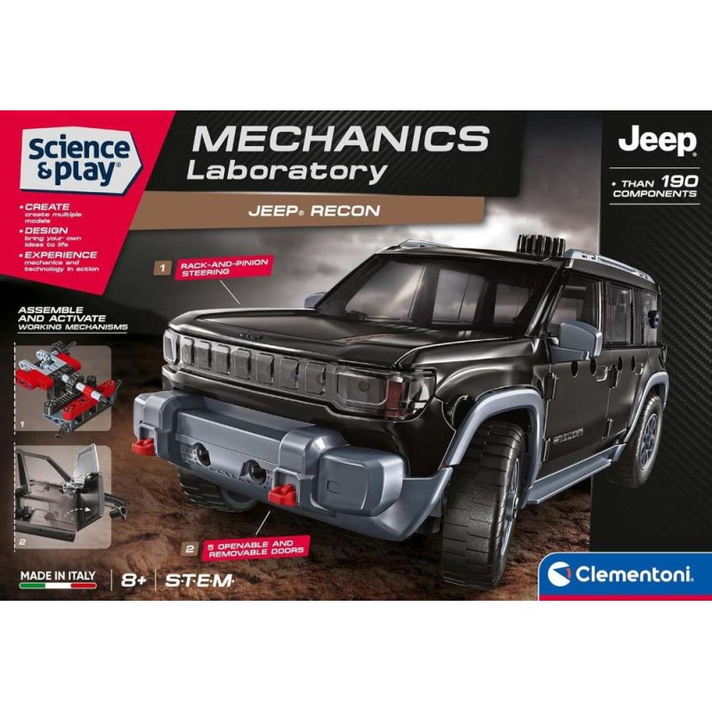 Clementoni Mechanics Jeep Recon 4x4 – Bu