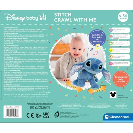Peluche interactivo Gateos Stitch Clemen