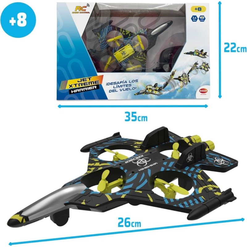 Radio Control Avión Jet Xtreme Harrier