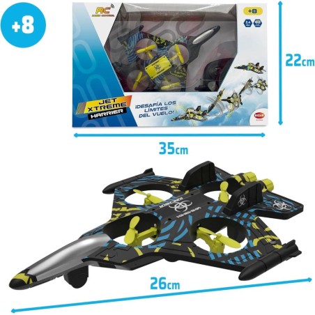 Radio Control Avión Jet Xtreme Harrier