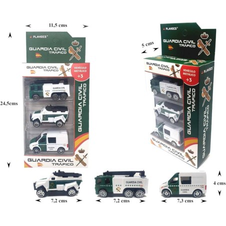 Set miniaturas vehículos Guardia Civil T
