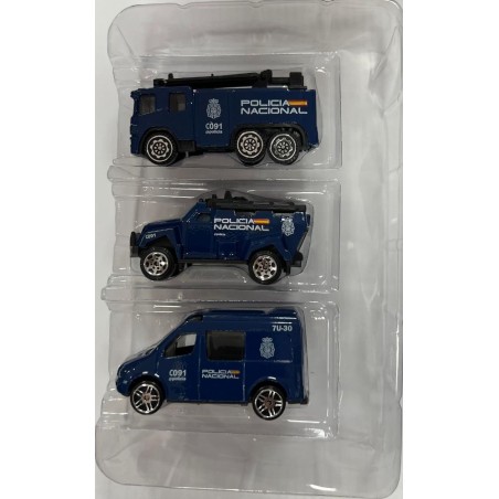 Set de vehículos Policía Nacional