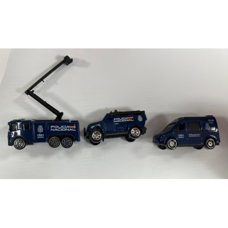 Set de vehículos Policía Nacional