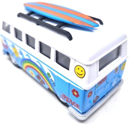 Furgo Con Tabla De Surf Happy Surf 