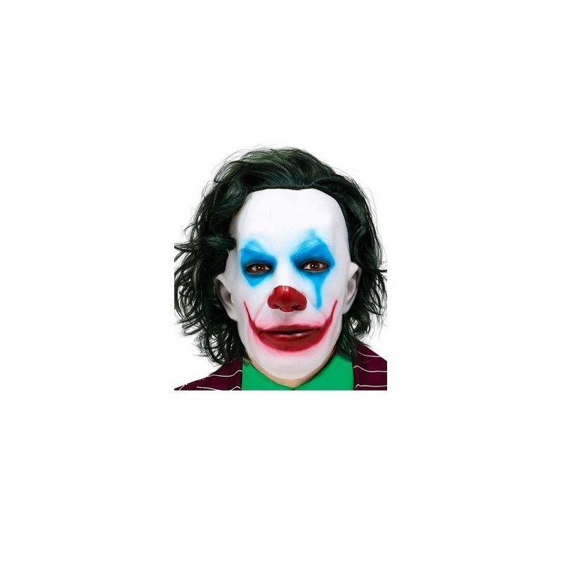 Máscara De Látex De Joker Perverso