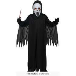 Disfraz fantasma scream asassin 10-12 añ