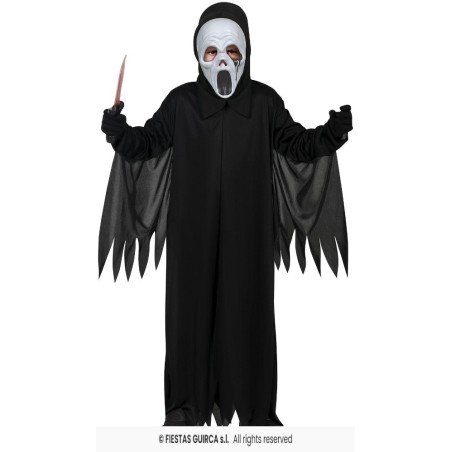 Disfraz fantasma scream asassin 10-12 añ