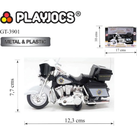 Moto Policía Americana 