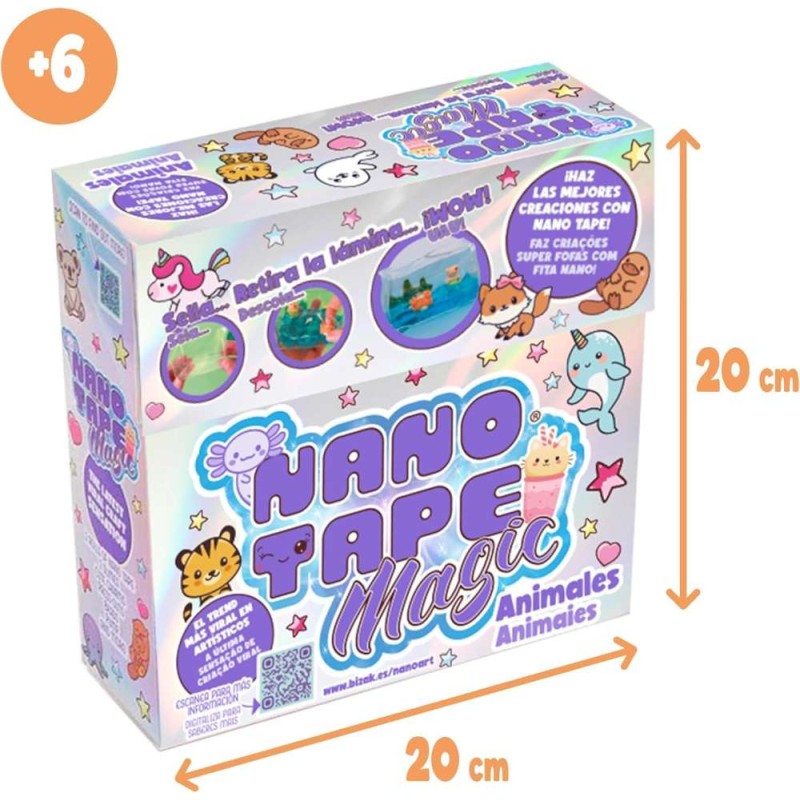 Nano Art - Animales, Pack Medio, 2 Rollo