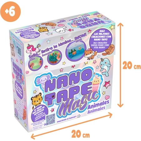 Nano Art - Animales, Pack Medio, 2 Rollo