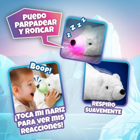 Salva al Oso Polar Peluche Interactivo