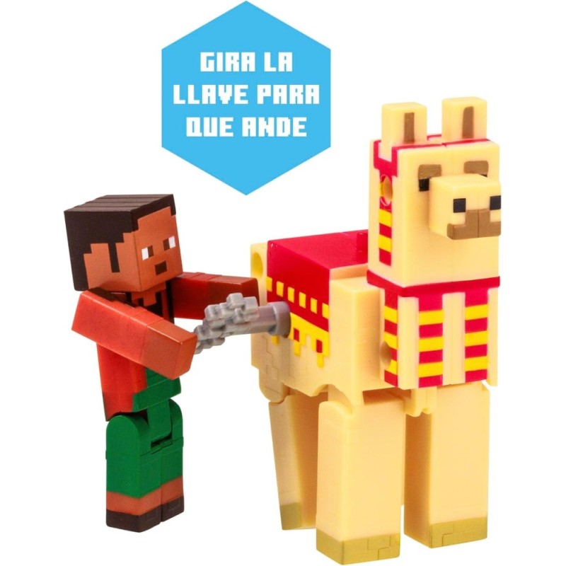 Minecraft Figura Y Animal Con Movimiento