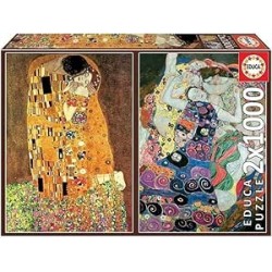 2X1000 El Beso + La Virgen, Gustav Klimt 2