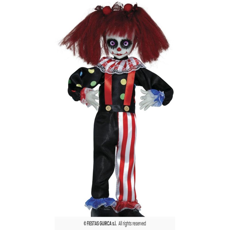 Colgante payasita terror 40 cms