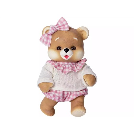 Muñeca Oso de 25 cm con Jersey Beige