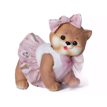 Muñeco Gatito Marrón de 23 cm con Chalec