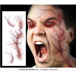 Tatuaje facial Venas 30x13 cm