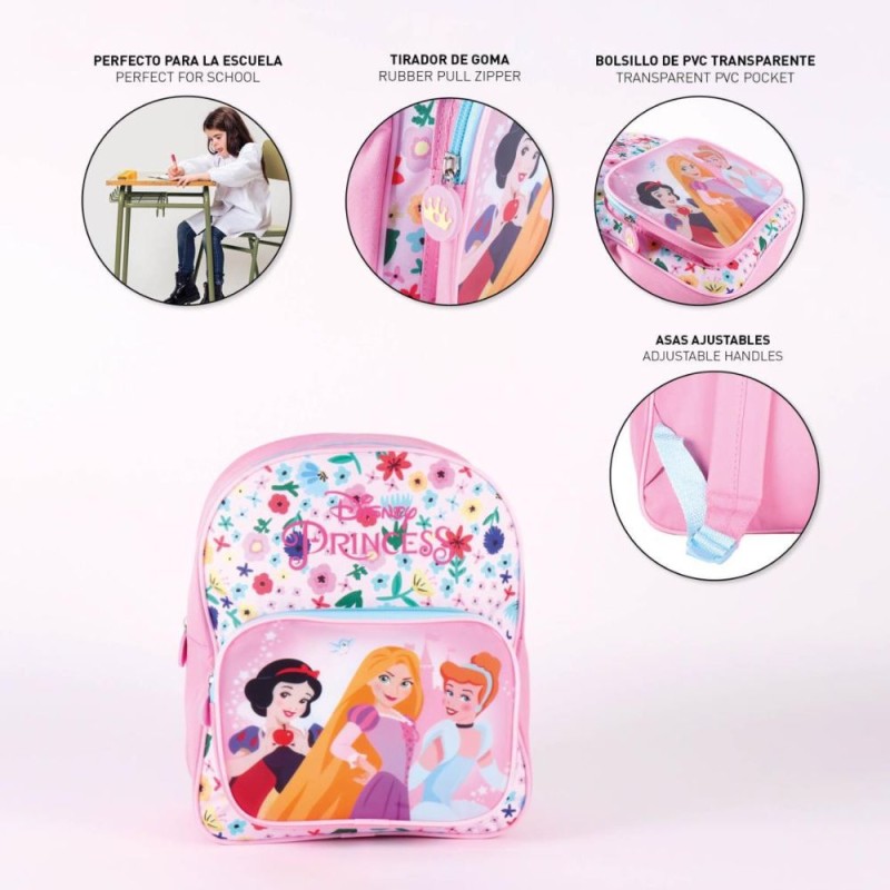 Mochila infantil princesas disney 