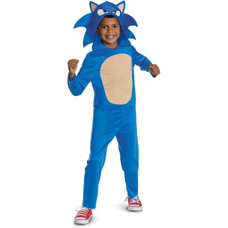 DISFRAZ SONIC 3 7-8 AÑOS