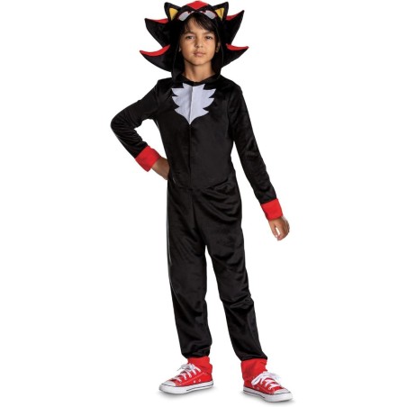 DISFRAZ SHADOW  SONIC 3 5-6 AÑOS