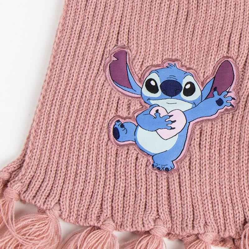 Conjunto Gorro y Bufanda Stitch Infantil