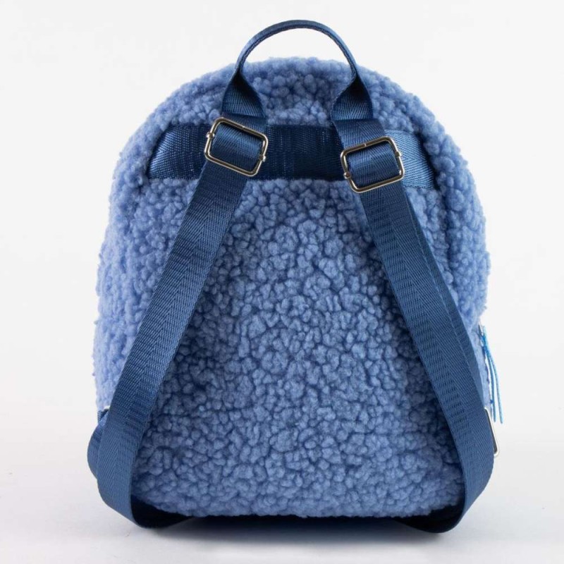 Mochila Casual Moda Borreguillo Stitch