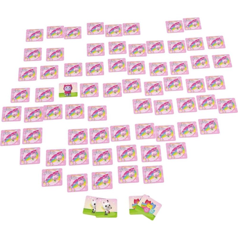 Juego de Mesa Memory Gabby´s Dollhouse -