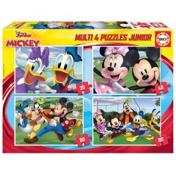 Puzzle multi 4 junior mickey & friends 2