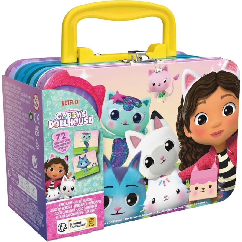 Juego de Mesa Memory Gabby´s Dollhouse -
