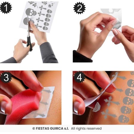 Tatuajes Goticos en plateado