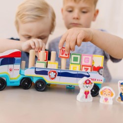 Paw Patrol Camión de Bloques ABC de Made 2
