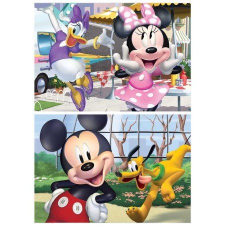 PUZZLE 2×25 PIEZAS MICKEY & FRIENDS