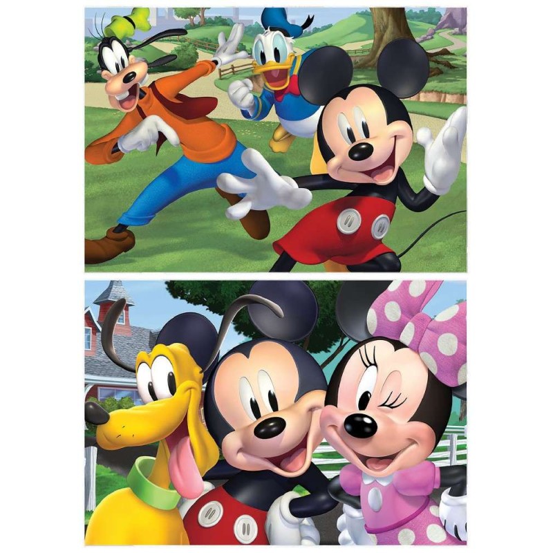 Mickey and Friends 2 Puzzles Infantiles
