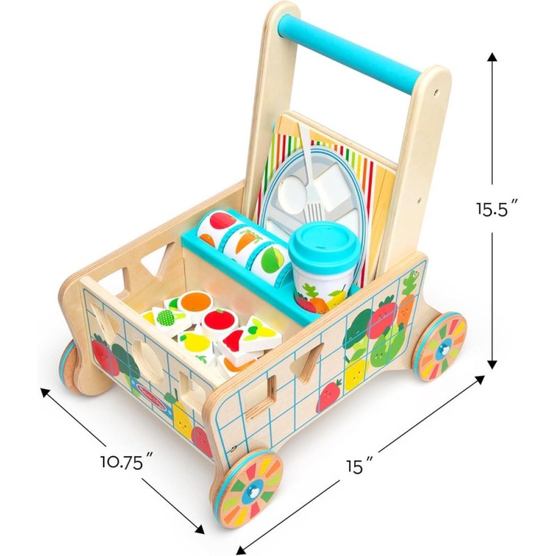 Carrito de la Compra de Madera