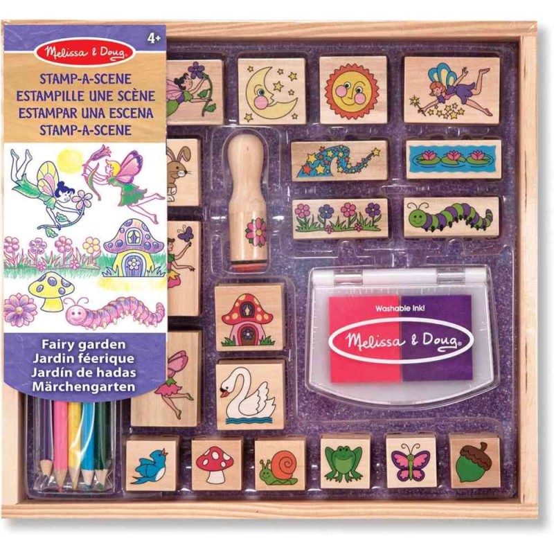  Juego de Sellos de Jardín de Hadas, Sel