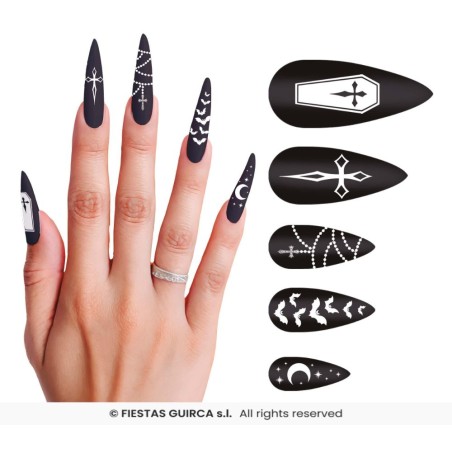 UÑAS POSTIZAS PARA VAMPIRA