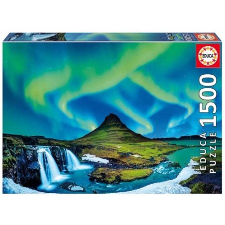 PUZZLE 1500 PZAS AURORA BOREAL ISLANDIA