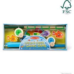 Juego De Pesca De Madera para Capturar Y