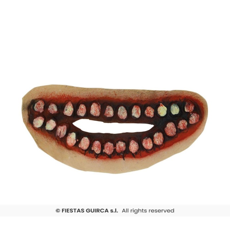 Cicatriz boca con cinta adhesivo 15cm 