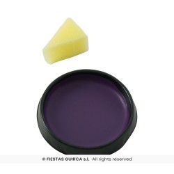 maquillaje con esponja morado 2