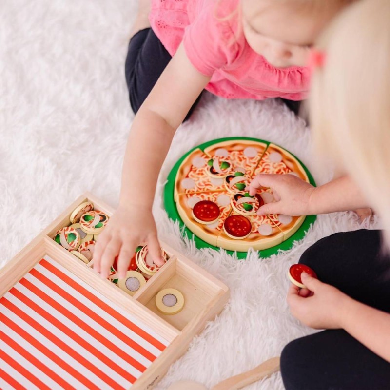Pizza De Madera, Alimentos de Madera, Ju