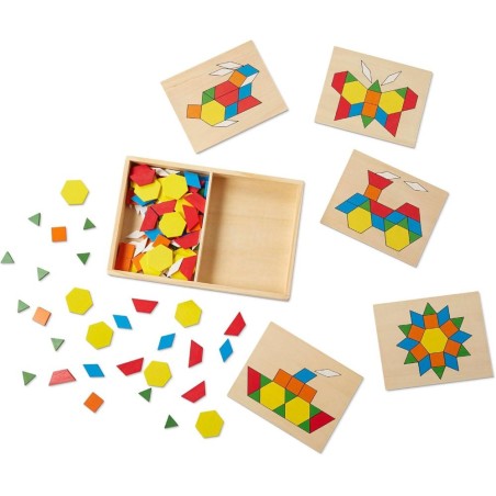  Bloques Y Tableros Con Diseños , Juguet